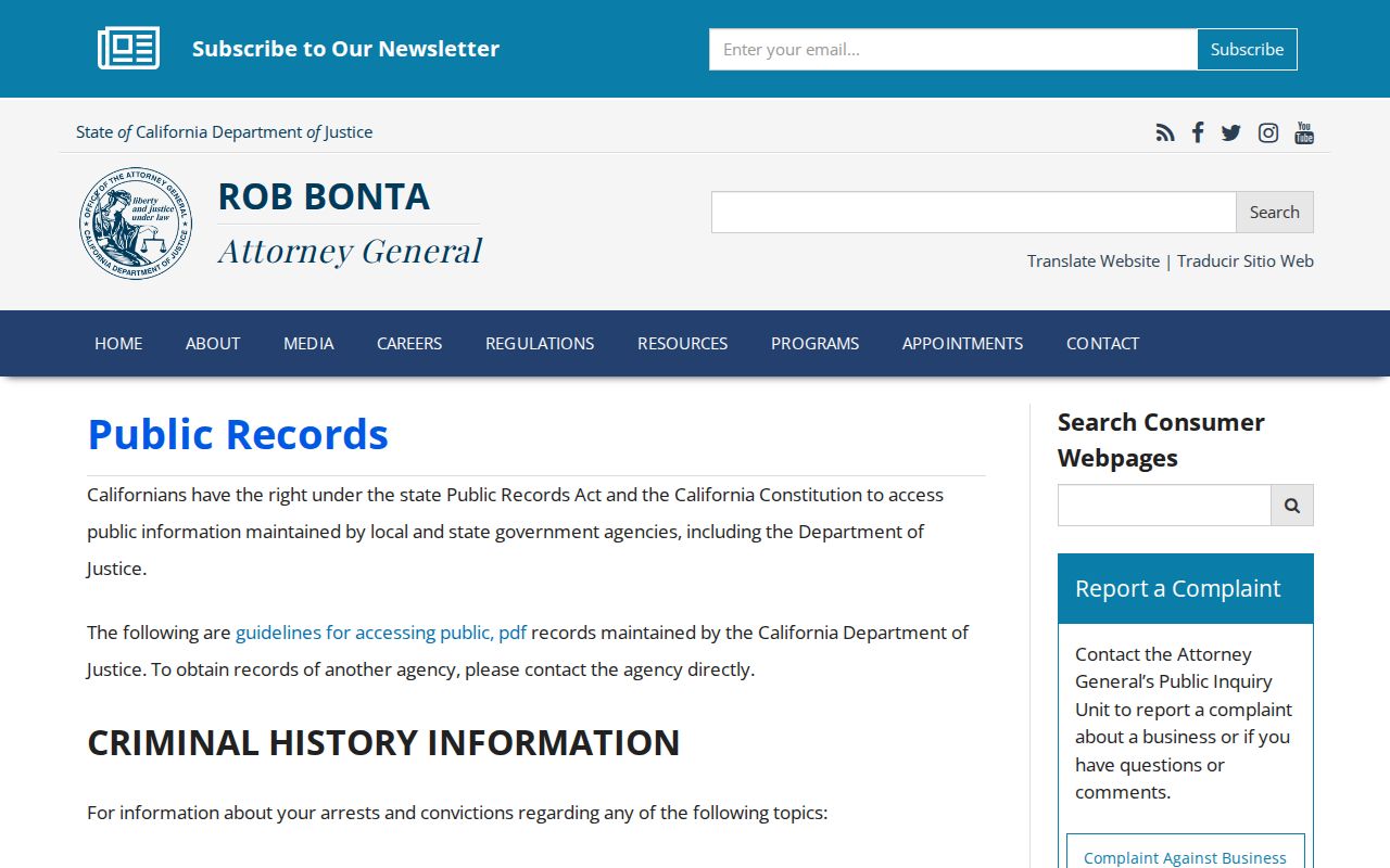 Palo Alto ZIP code directory view of California public records access guidance